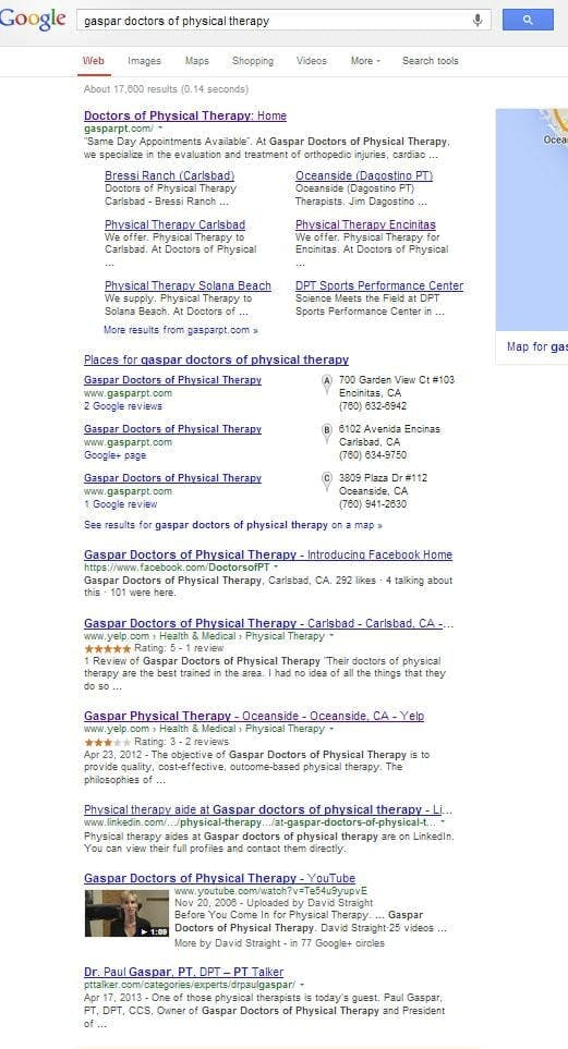 Good Search Marketing Results