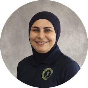 Faten Fawaz, Receptionist