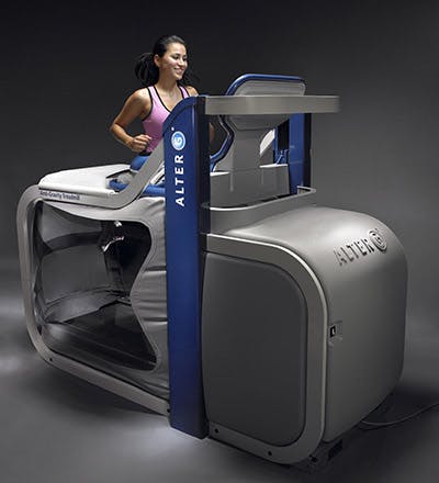 AlterG Anti-Graviy Treadmill promo shot