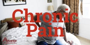 man in chronic pain