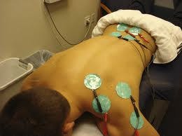 PT Treatment modality Electrical Stimulation application