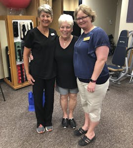 Physical Therapy Associates | Testimonials | Mrs.Cline