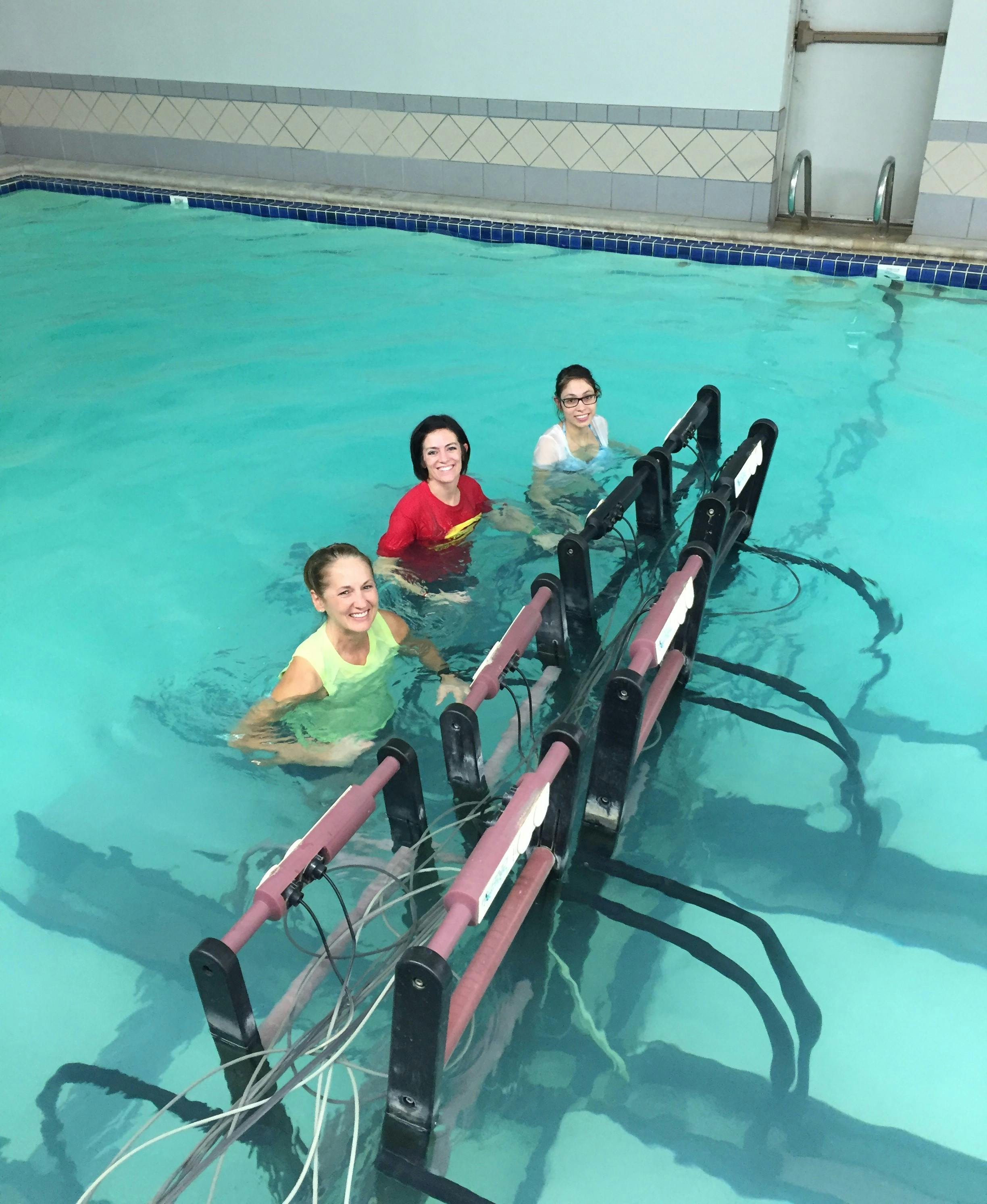 Water treadmill for swimming hot sale