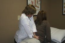 Back examinations at ISR Physical Therapy in Houma and Elmwood, LA.