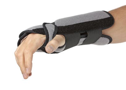 wrist sprain treatment with brace