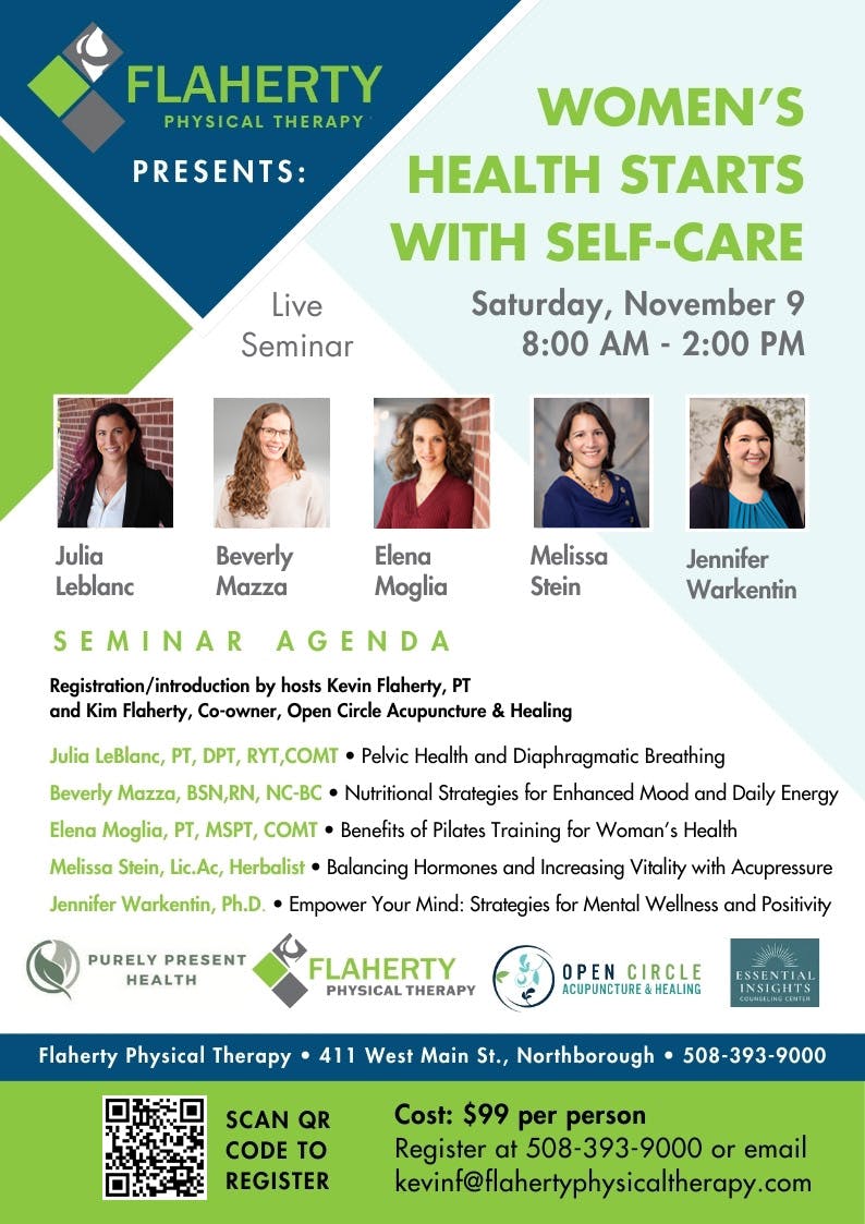 Join Our Live Seminar: Women's Health Starts With Self-Care