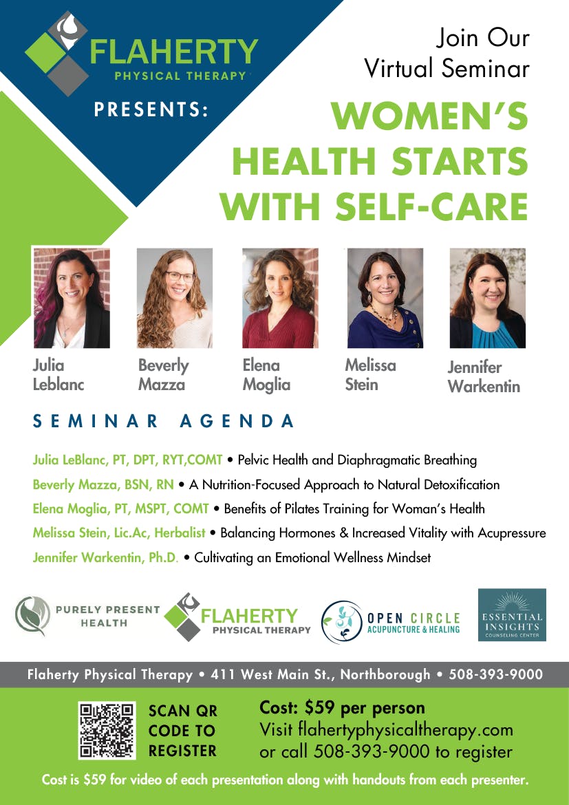 Join Our Virtual Seminar: Women's Health Starts With Self-Care