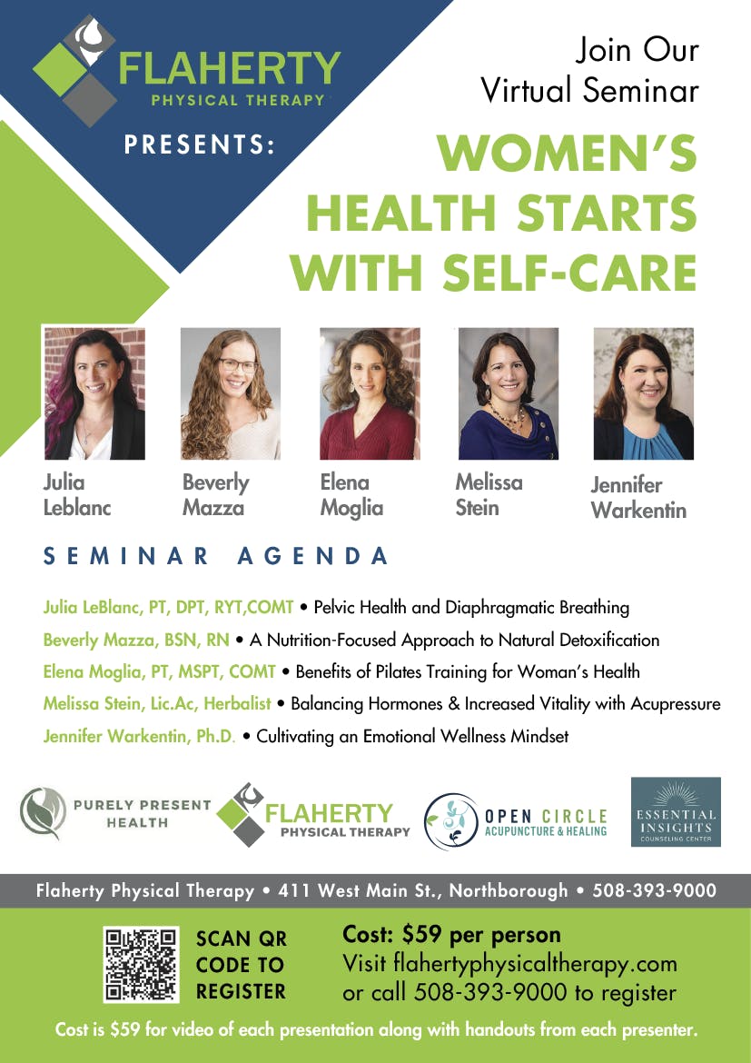 Join Our Virtual Seminar: Women's Health Starts With Self-Care