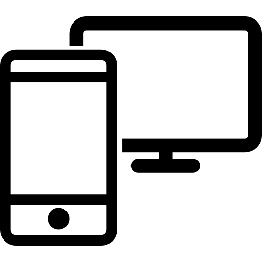 Illustration of desktop computer and smartphone
