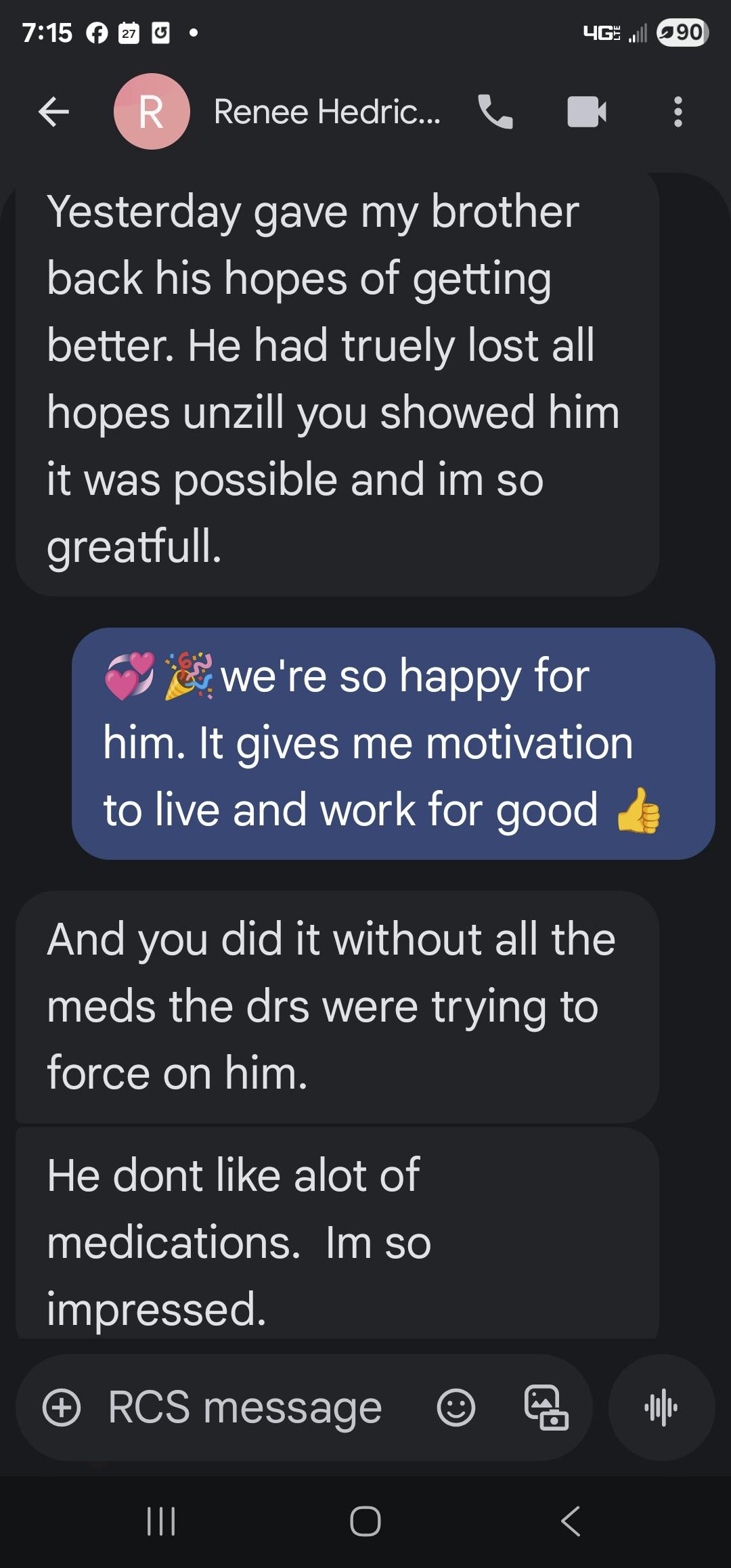 Renee H Testimonial