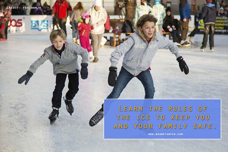 Learn the rules of the ice to keep you and your family safe.
