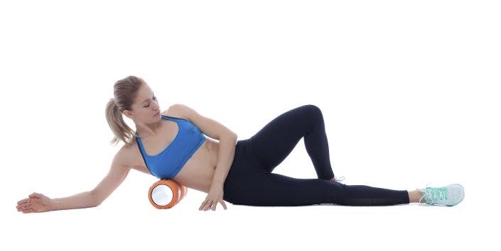 This Pilates Foam Roller Workout Gives You Strength and a Stretch