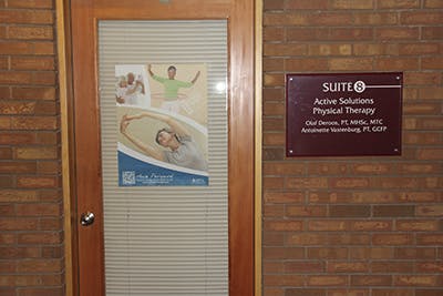 door to enter inside clinic