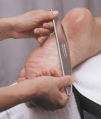 IASTM | Graston Technique performed on foot