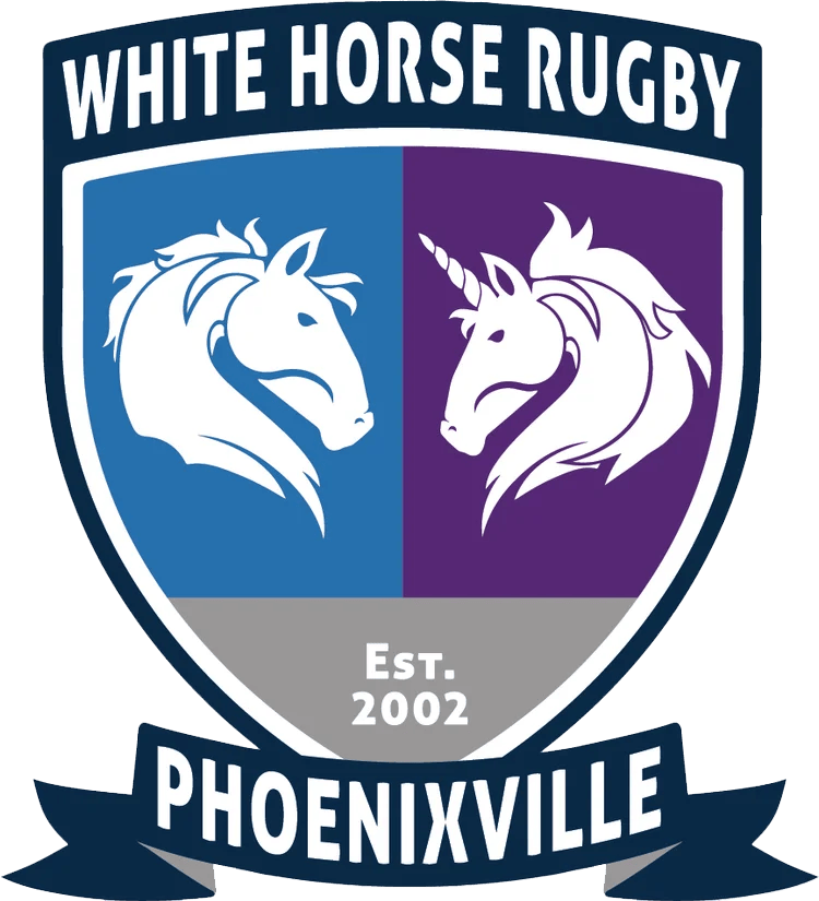 Wounded Warrior Project (WWP) & Phoenixville White Horse Rugby Logo