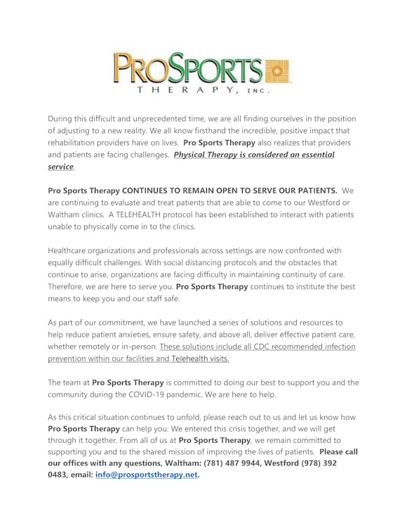 pro sports physical therapy foothill ranch